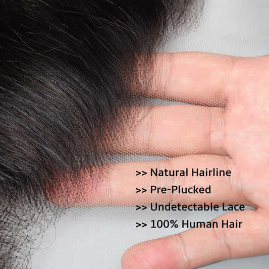 HD Lace Frontal 13×4 Inch Straight Virgin Hair