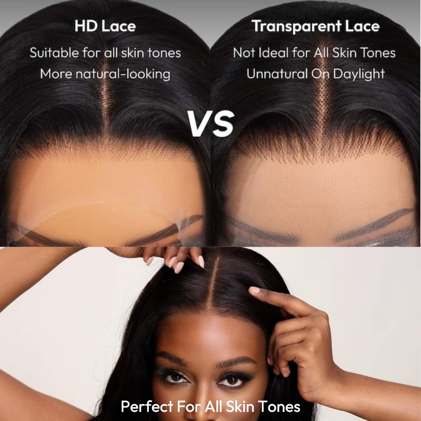 HD Lace Frontal 13×4 Inch Straight Virgin Hair