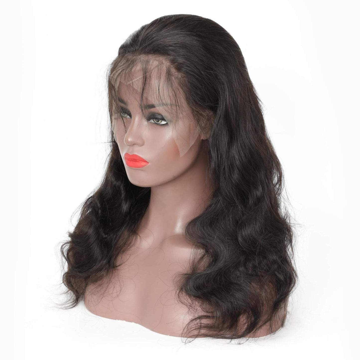 100% Human Hair Body Wave Full Lace Wig 180% Density