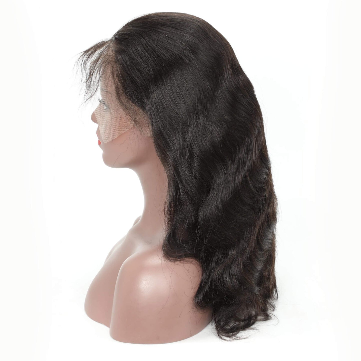 100% Human Hair Body Wave Full Lace Wig 180% Density