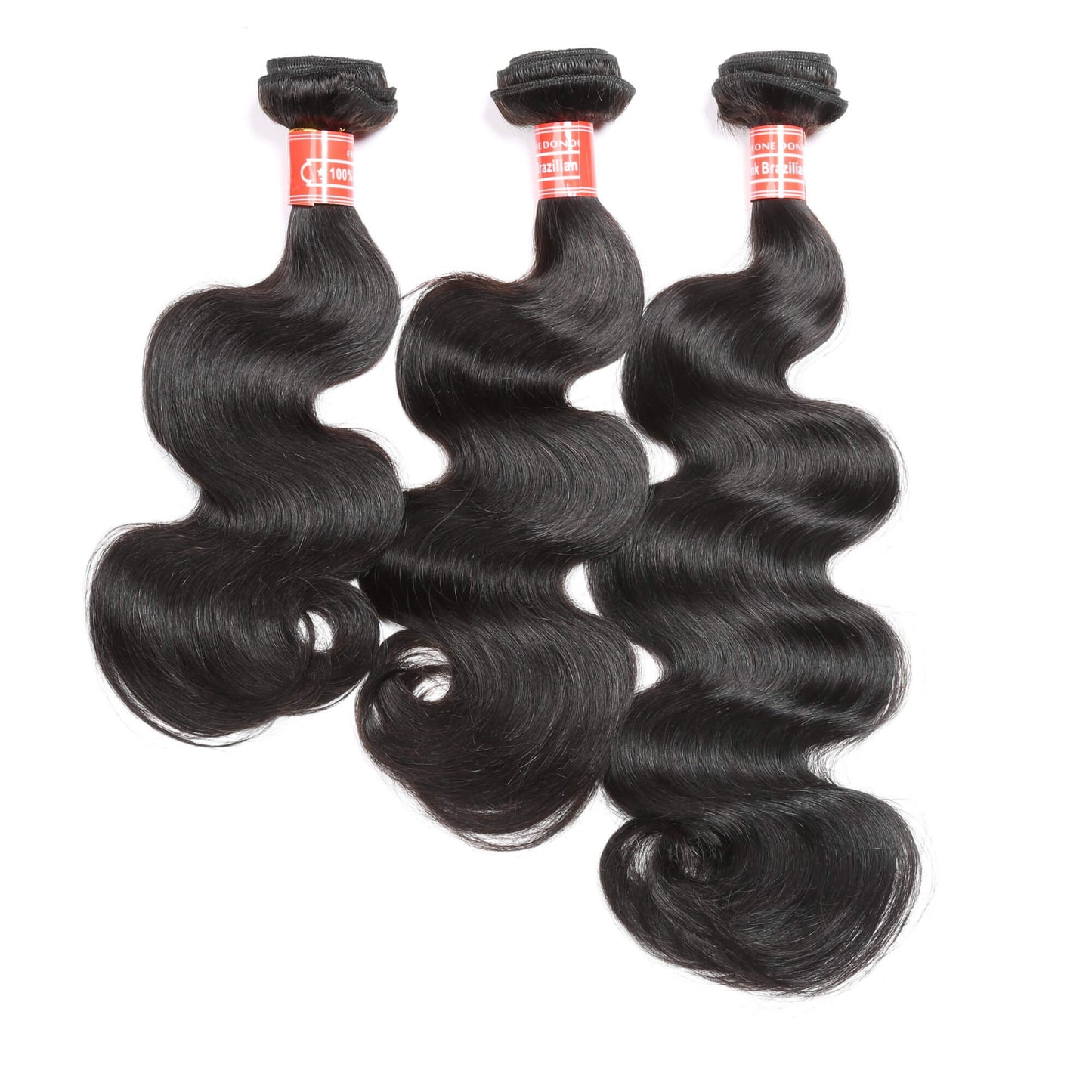 Body Wave Mink Brazilian Hair 3 Bundles With Lace Closure