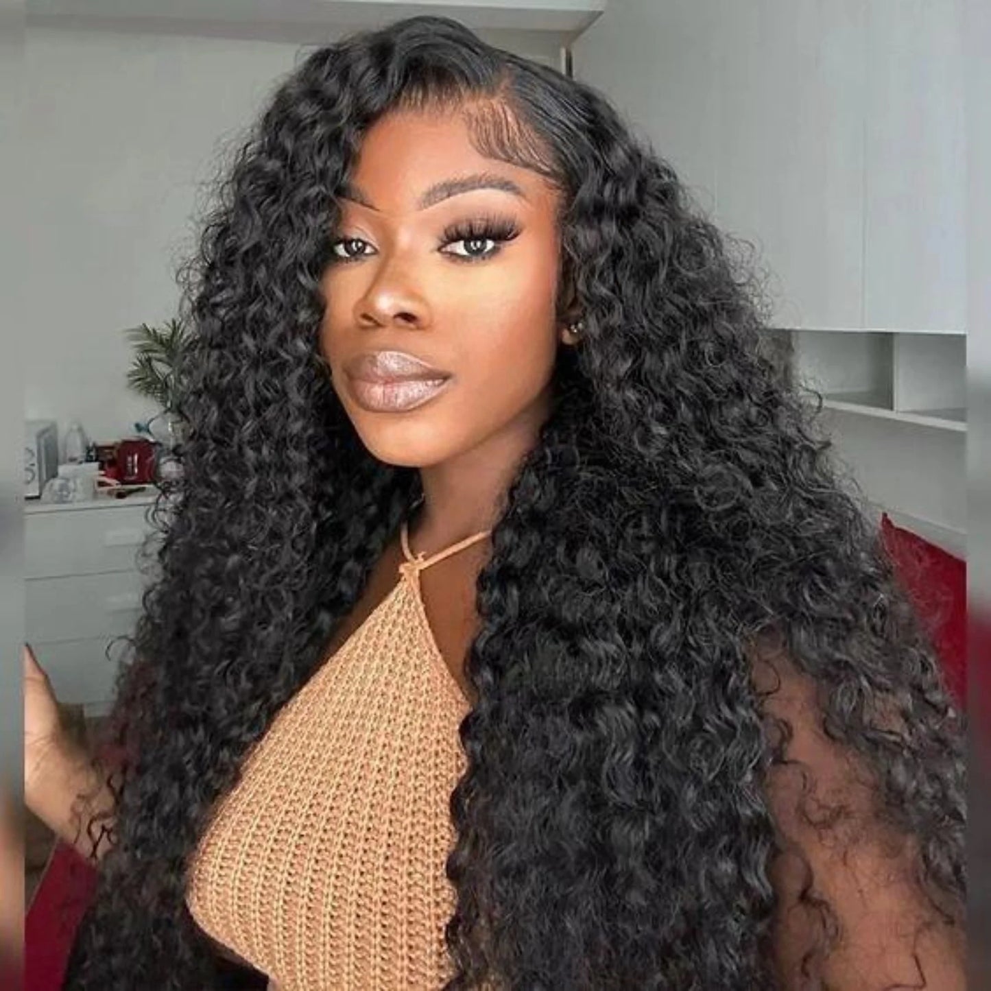 Curly Hair Transparent Lace Wig 13x4 & 13x6 Lace Frontal Wig